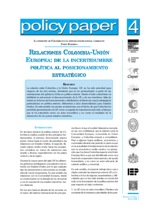 Relaciones-Colombia-Unión Europea