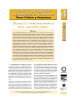 Seguridad y derechos humanos en el conflicto armado