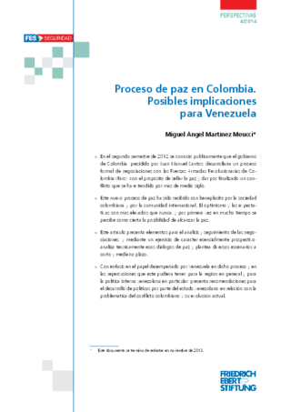 Proceso de paz en Colombia