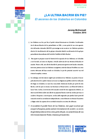 La ultima bacrim en pie?