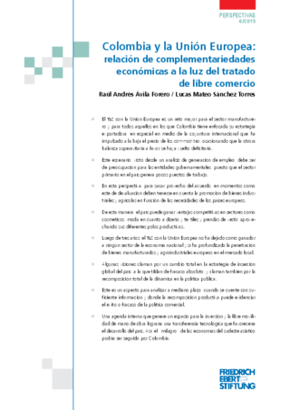 Colombia y la Unión Europea
