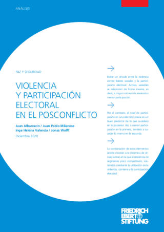 Violencia y participación electoral en el posconflicto