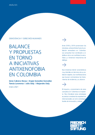 Balance y propuestas en torno a iniciativas antixenofobia en Colombia