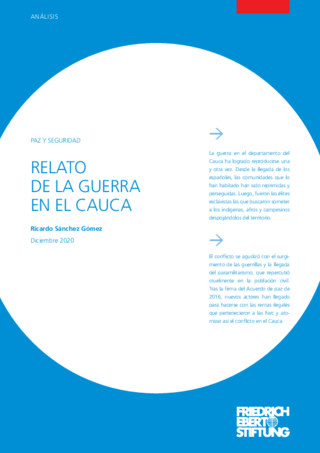Relato de la guerra en el Cauca