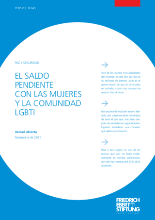 El saldo pendiente con las mujeres y la comunidad LGBTI