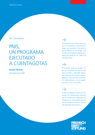 PNIS, un programa ejecutado a cuentagotas