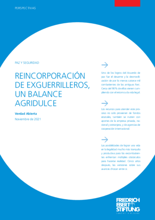 Reincorporación de exguerrilleros, un balance agridulce