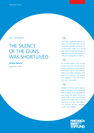 The silence of the guns was short-lived