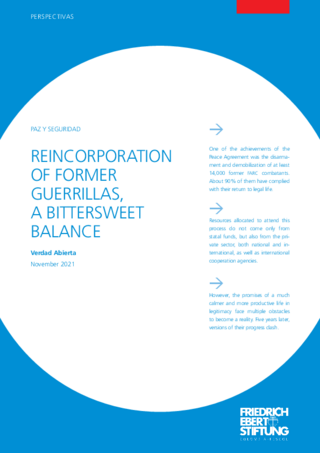 Reincorporation of former guerrillas, a bittersweet balance