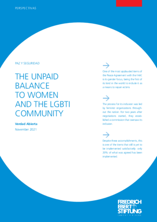 The unpaid balance to wmen and the LGBTI community
