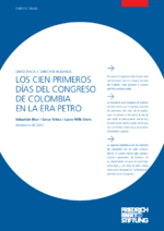 Los cien primeros días del Congreso de Colombia en la era Petro