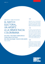 El match electoral, un aporte a la democracia colombiana