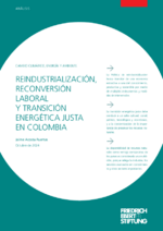 Reindustrialización, reconversión laboral y transición energética justa en Colombia