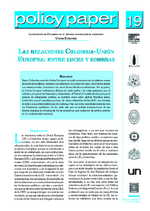 Las relaciones Colombia - Unión Europea