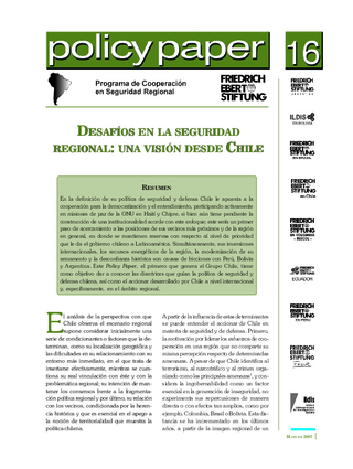 Desafíos en la Seguridad Regional: una visión desde Chile