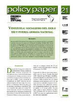 Venezuela: socialismo del siglo XXI y fuerza armada nacional