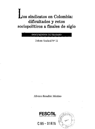 Los sindicatos en Colombia